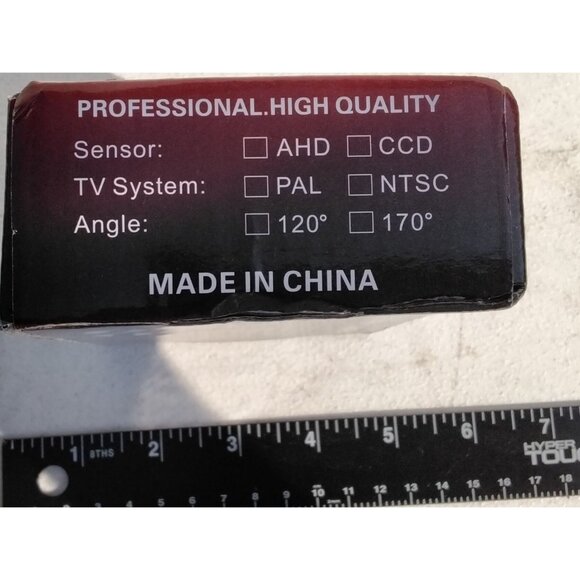 Car Rearview Camera HD CCD Night Vision 120° Angle Waterproof Backup Reverse - Picture 2 of 12